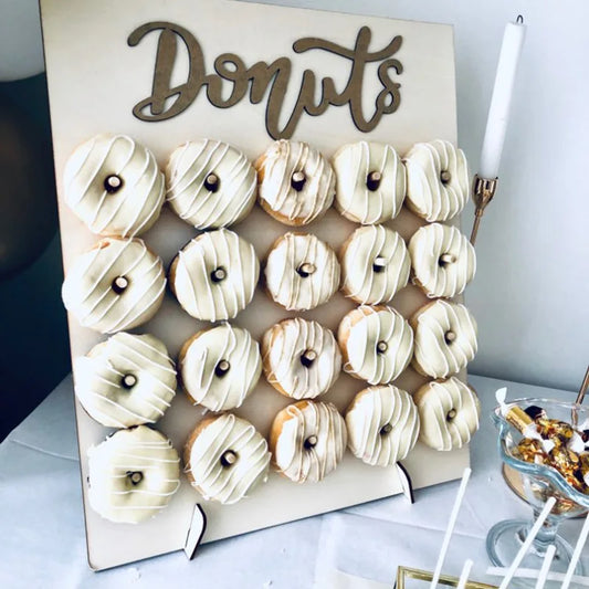Wooden Donut Wall